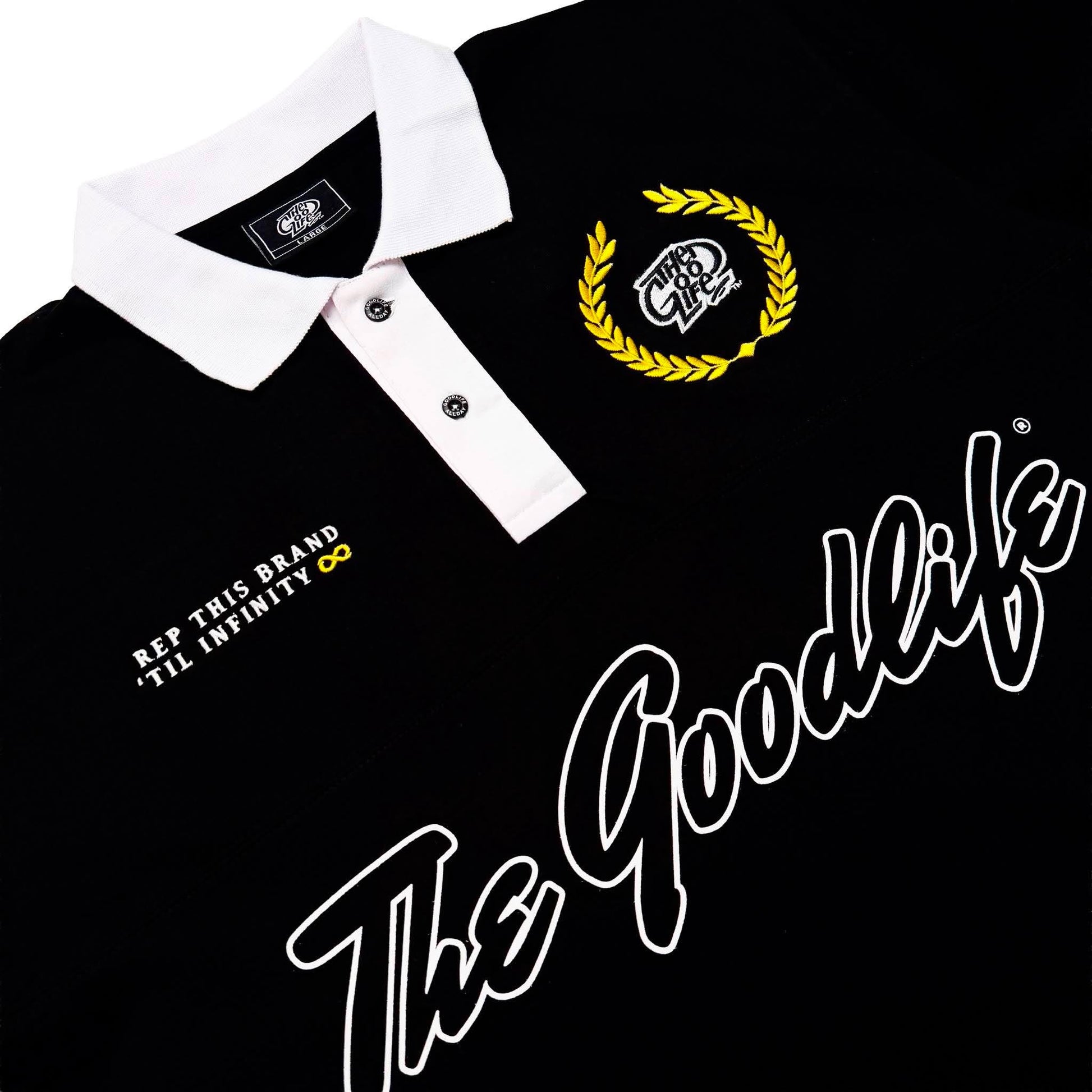 INFINITY CLUB (BLACK) POLO SHIRT