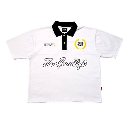 INFINITY CLUB (WHITE) POLO SHIRT