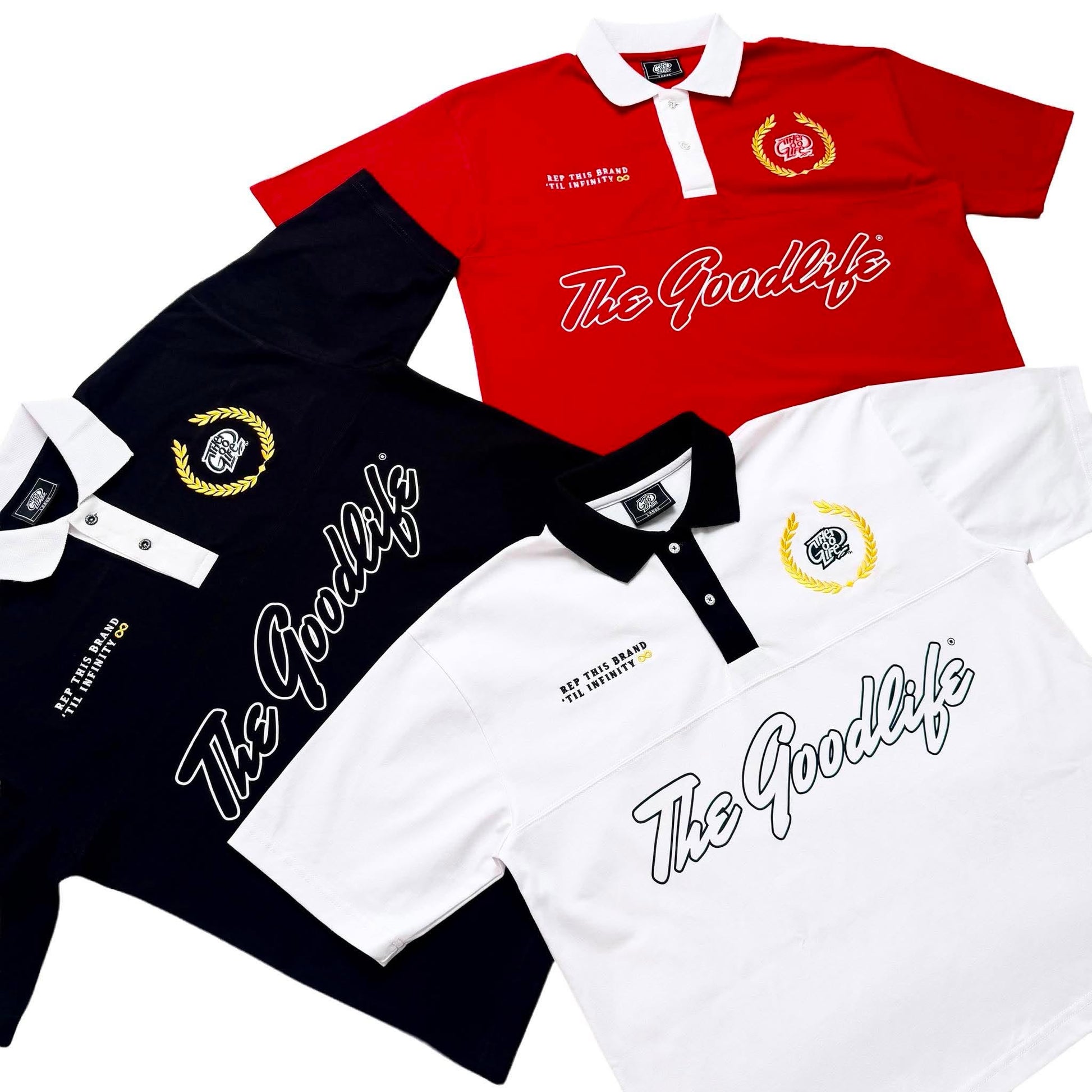INFINITY CLUB (BLACK) POLO SHIRT