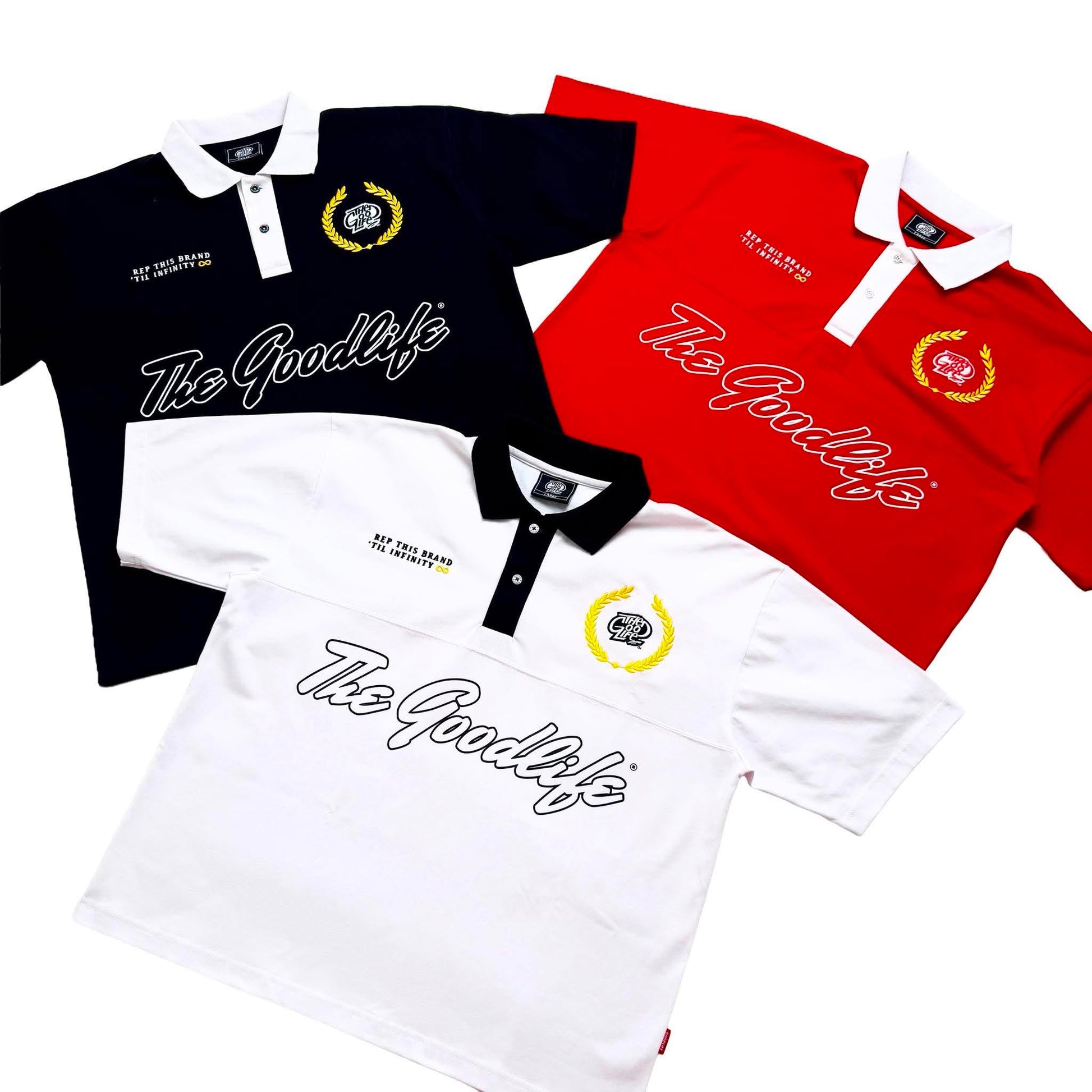 INFINITY CLUB (BLACK) POLO SHIRT