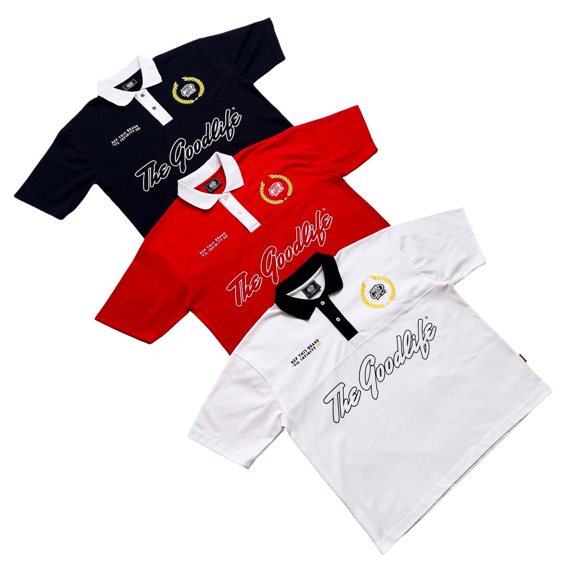 INFINITY CLUB (BLACK) POLO SHIRT
