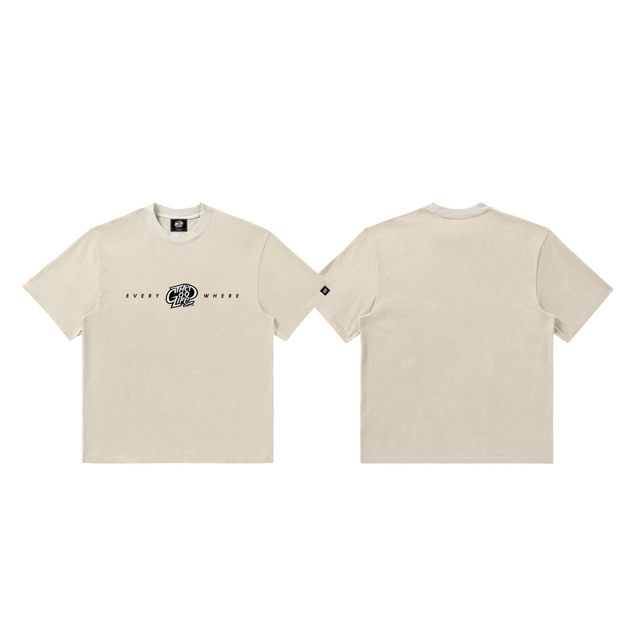 EVERYWHERE EMBRO (COLOR) INTERLOCK T-SHIRT
