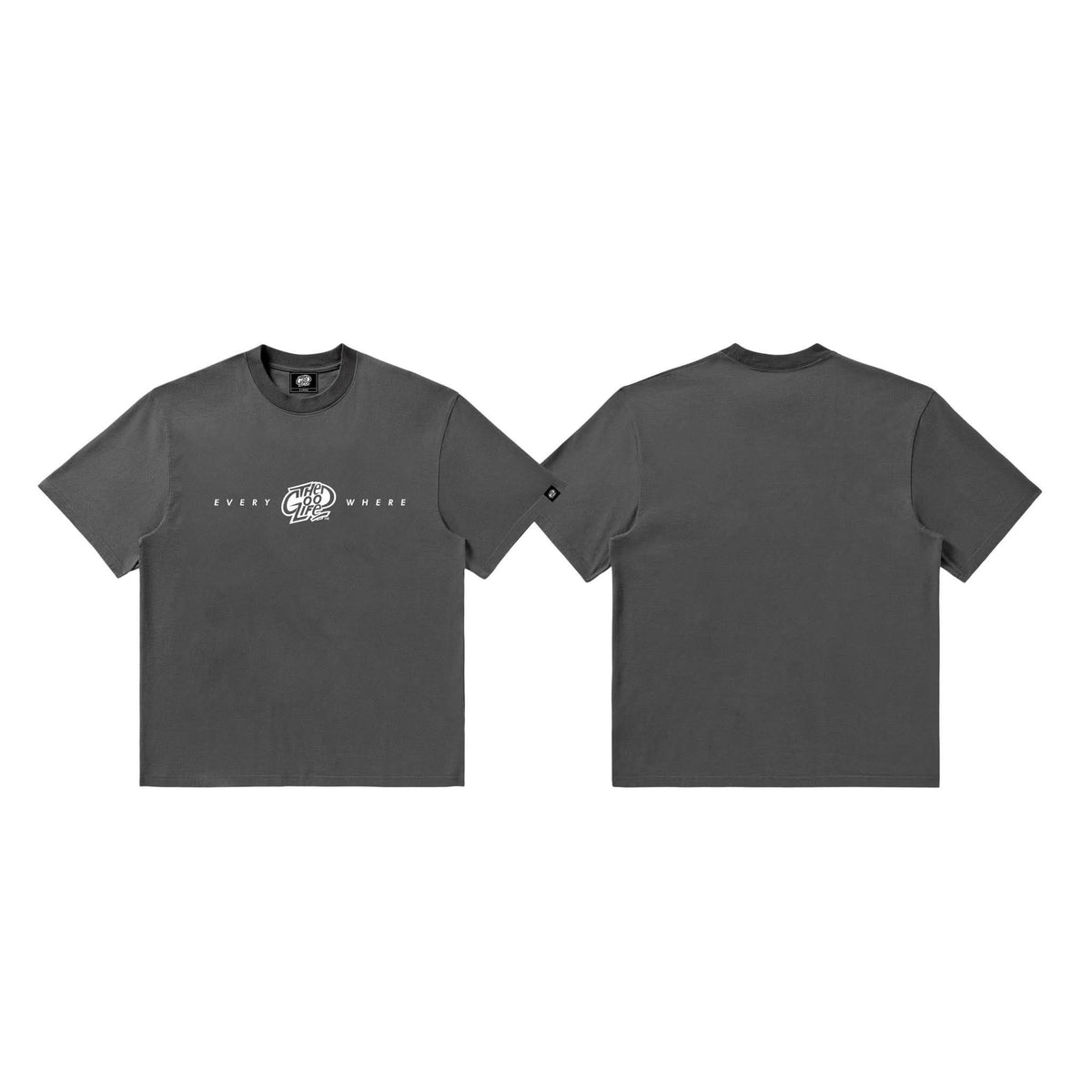 EVERYWHERE EMBRO (COLOR) INTERLOCK T-SHIRT