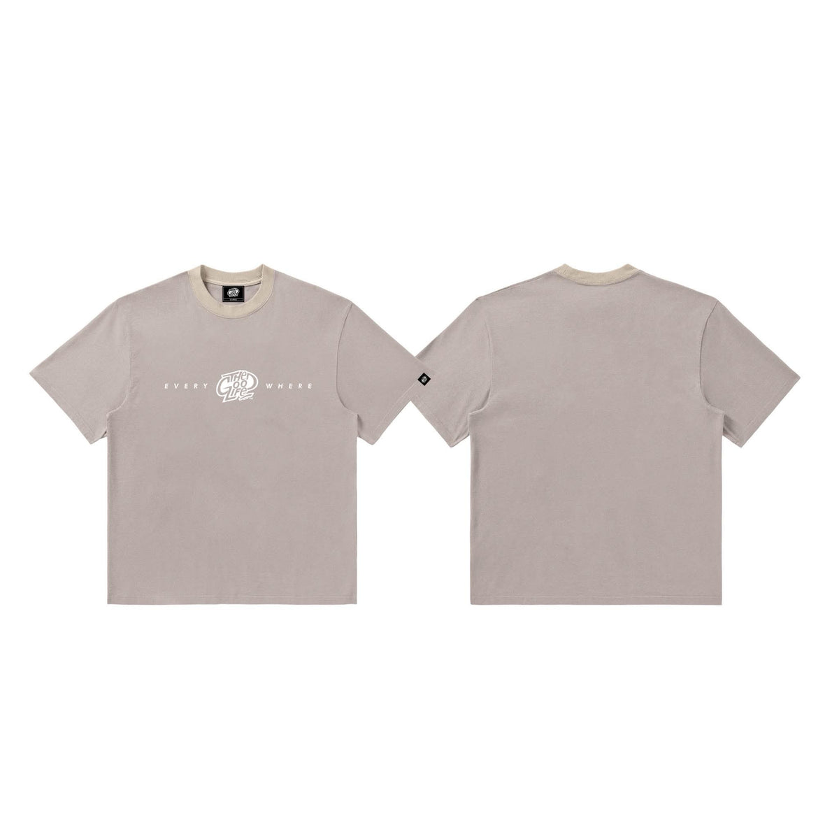 EVERYWHERE EMBRO (COLOR) INTERLOCK T-SHIRT