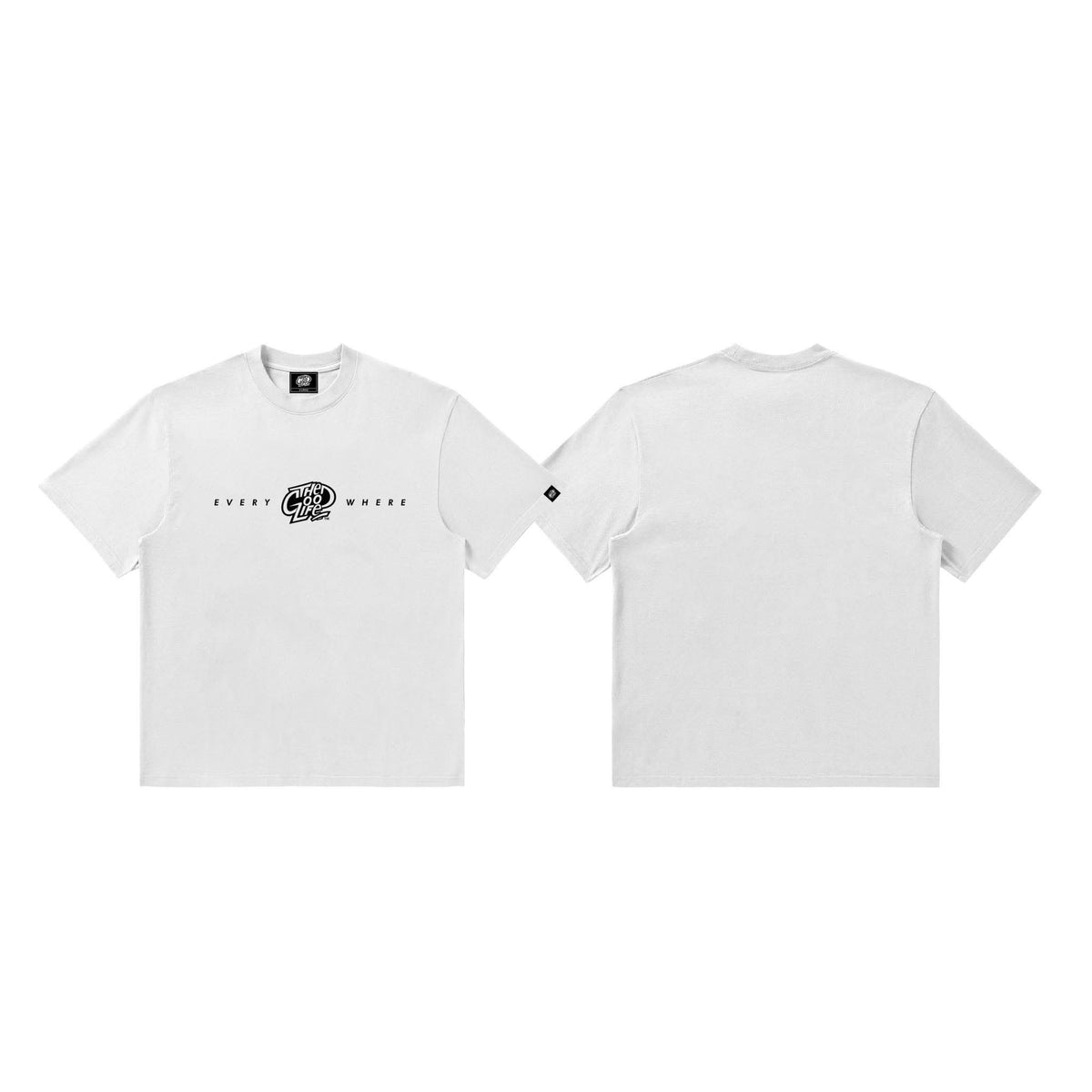 EVERYWHERE EMBRO (COLOR) INTERLOCK T-SHIRT