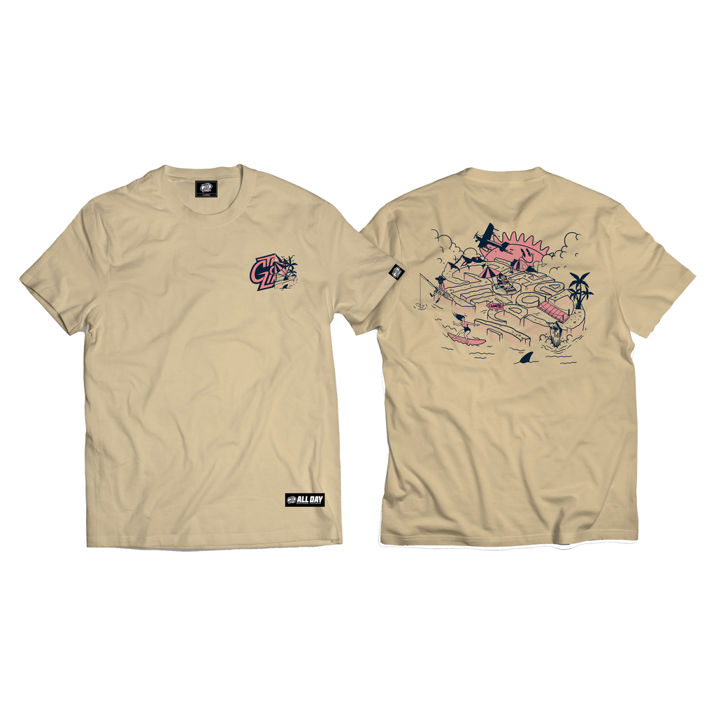 ISLAND (IVORY) T-SHIRT