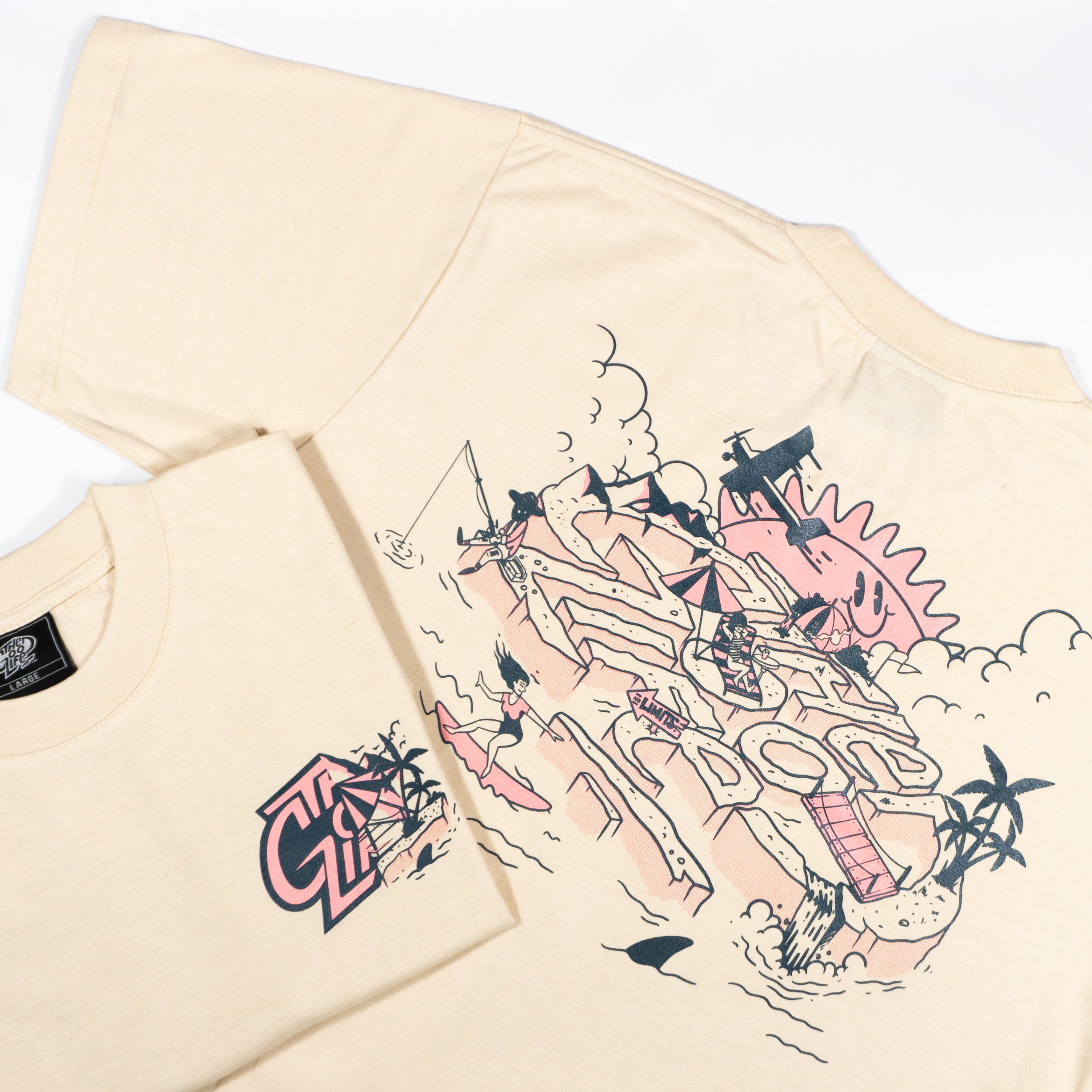 ISLAND (IVORY) T-SHIRT