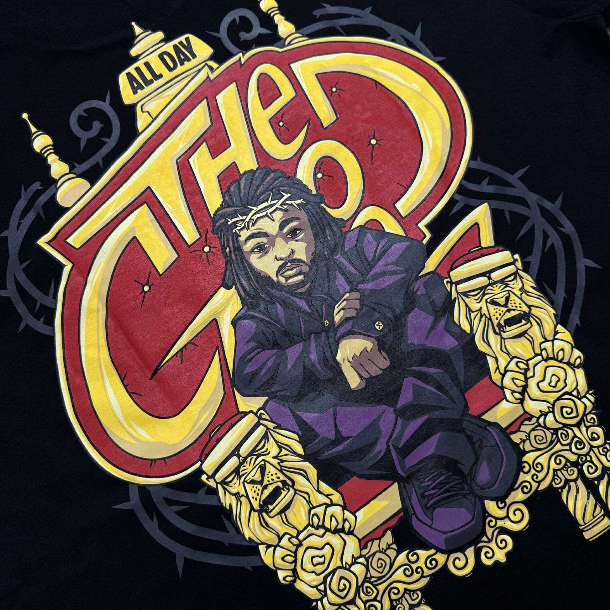K. LAMAR (BLACK) T-SHIRT