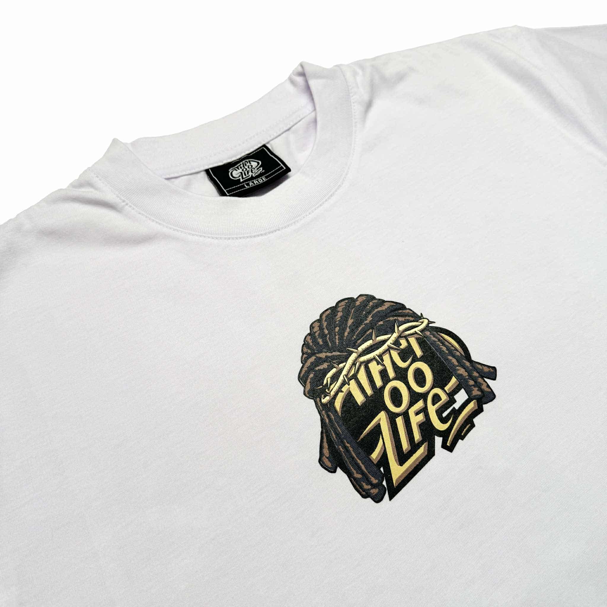 K. LAMAR (WHITE) T-SHIRT