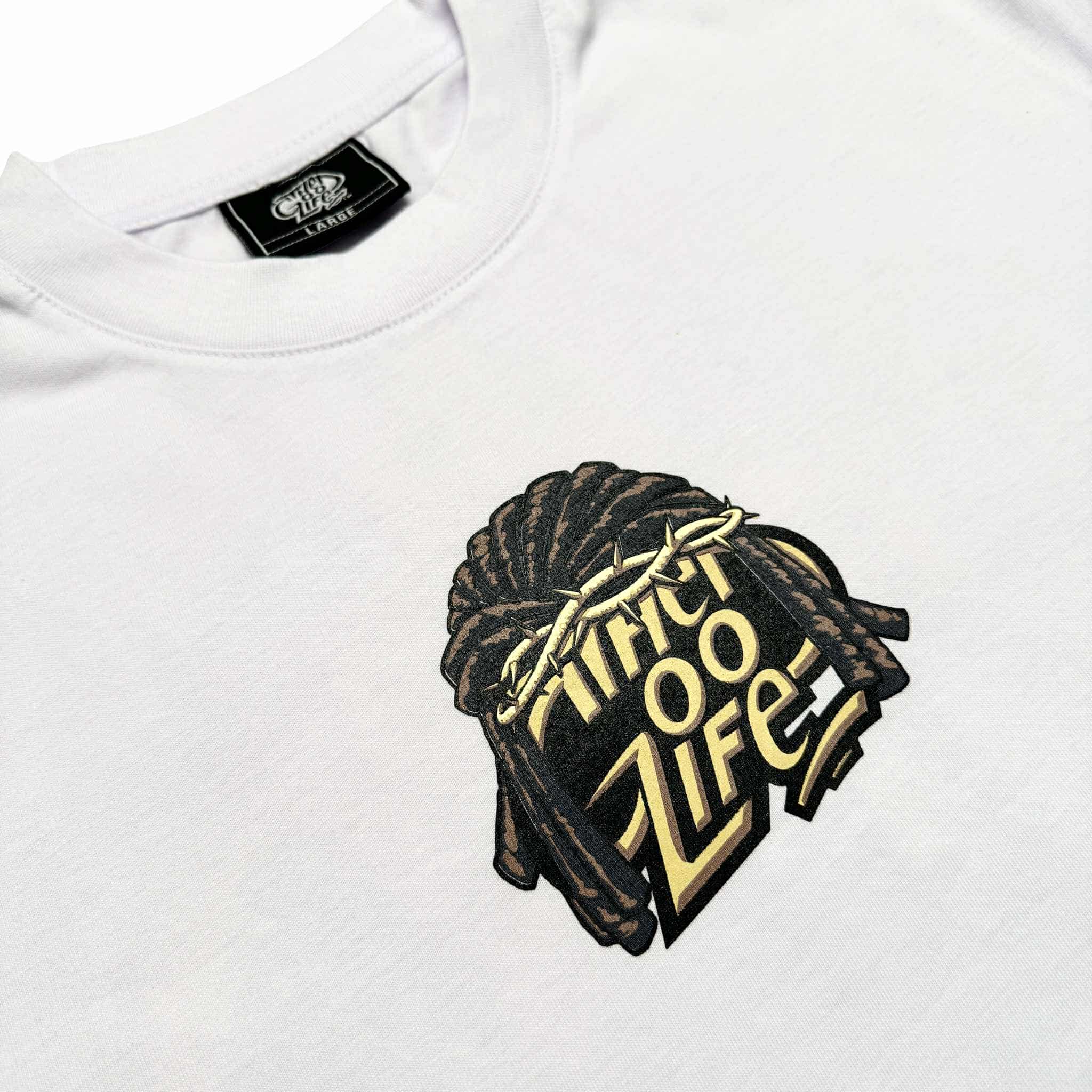 K. LAMAR (WHITE) T-SHIRT