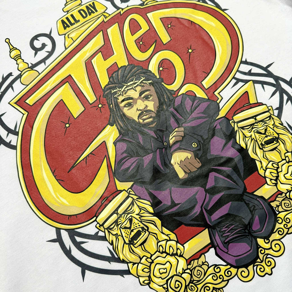 K. LAMAR (WHITE) T-SHIRT