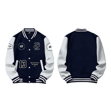 LEGACY PATCH '13 (NAVY/WHITE) VARSITY JACKET