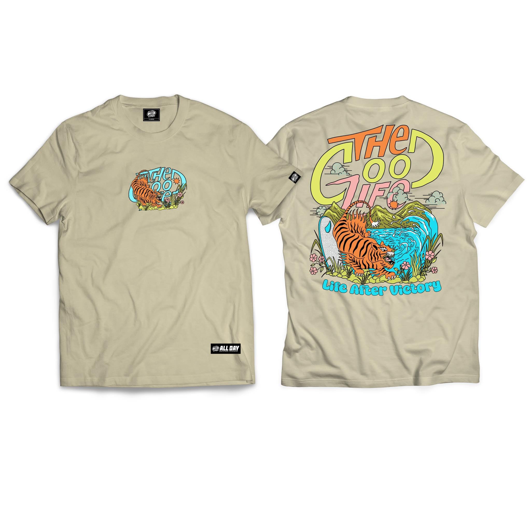 LIFE VICTORY (IVORY) T-SHIRT