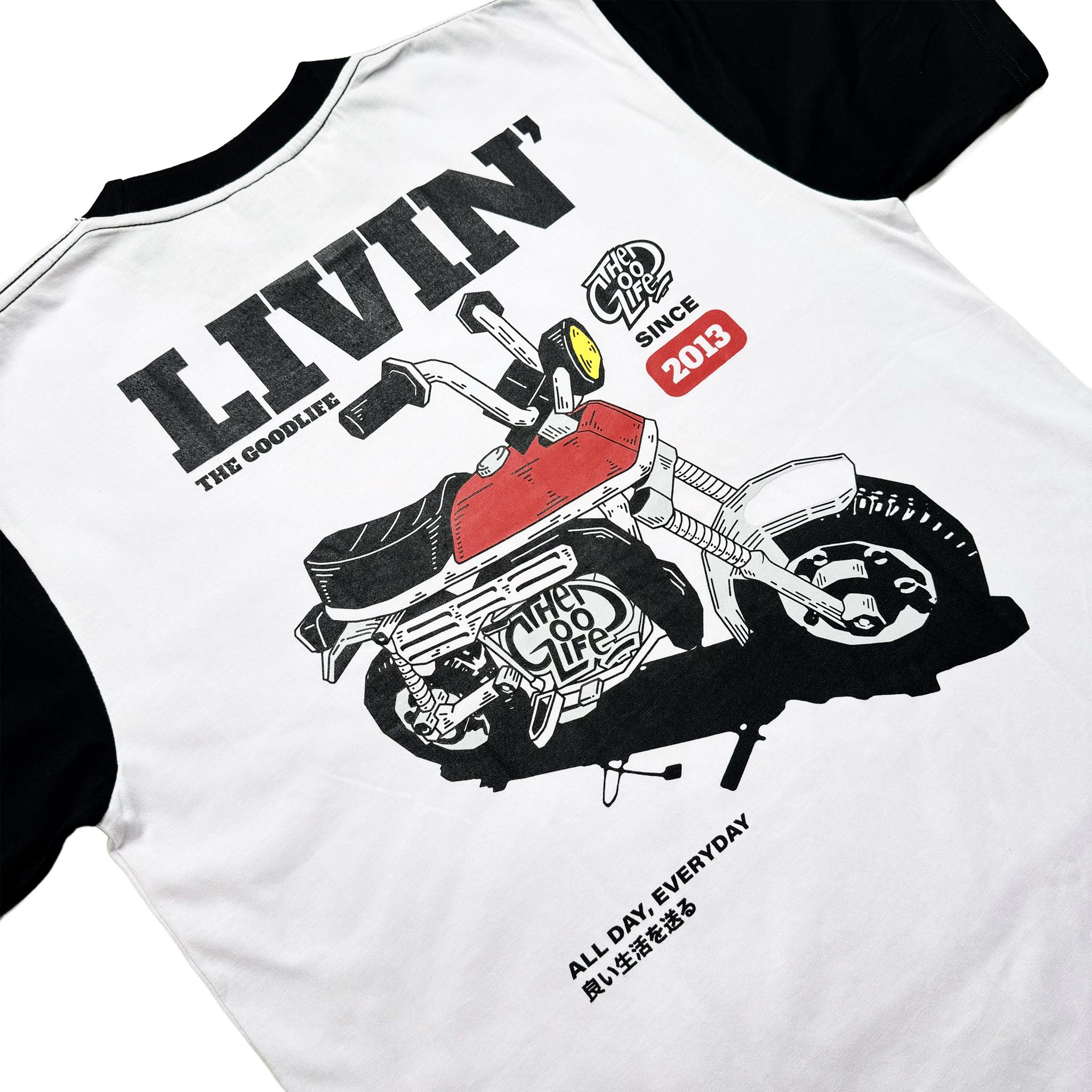 LIVIN (2TONE) T-SHIRT