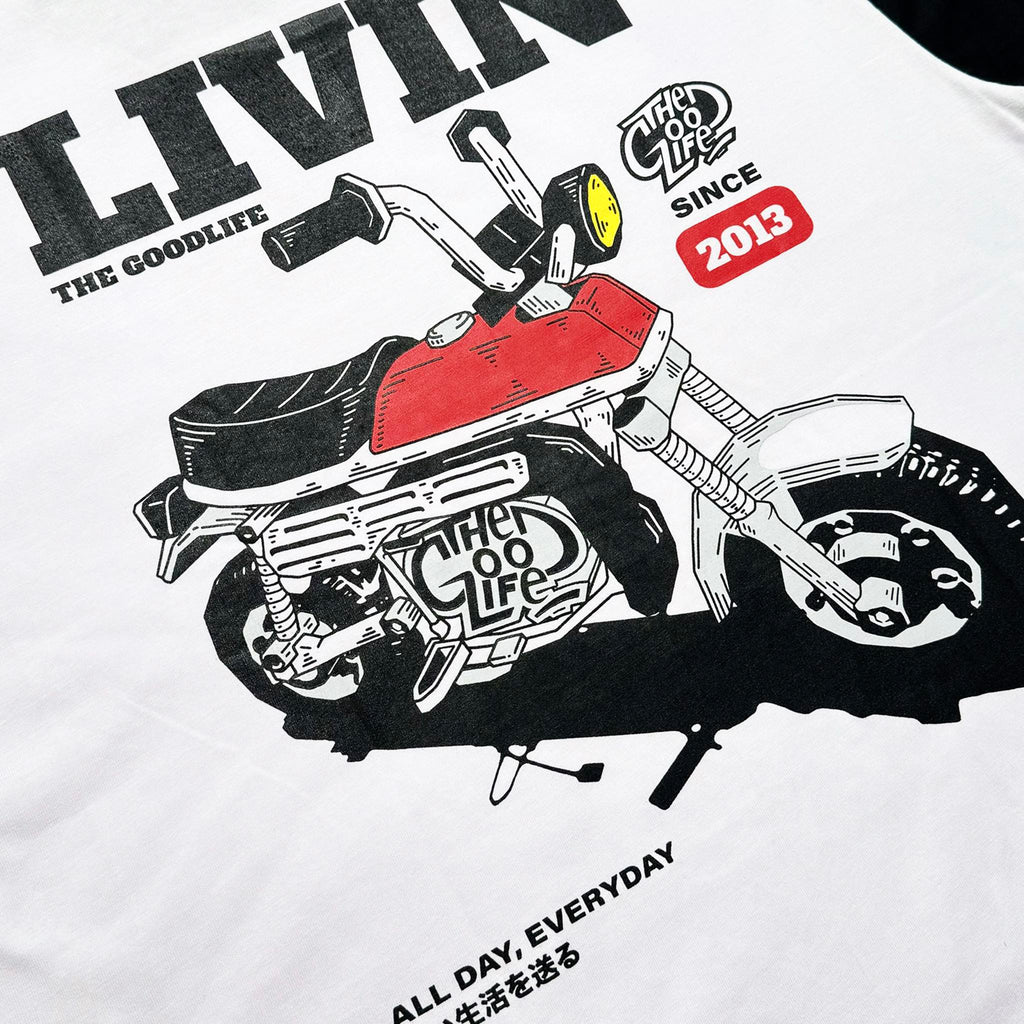 LIVIN (2TONE) T-SHIRT