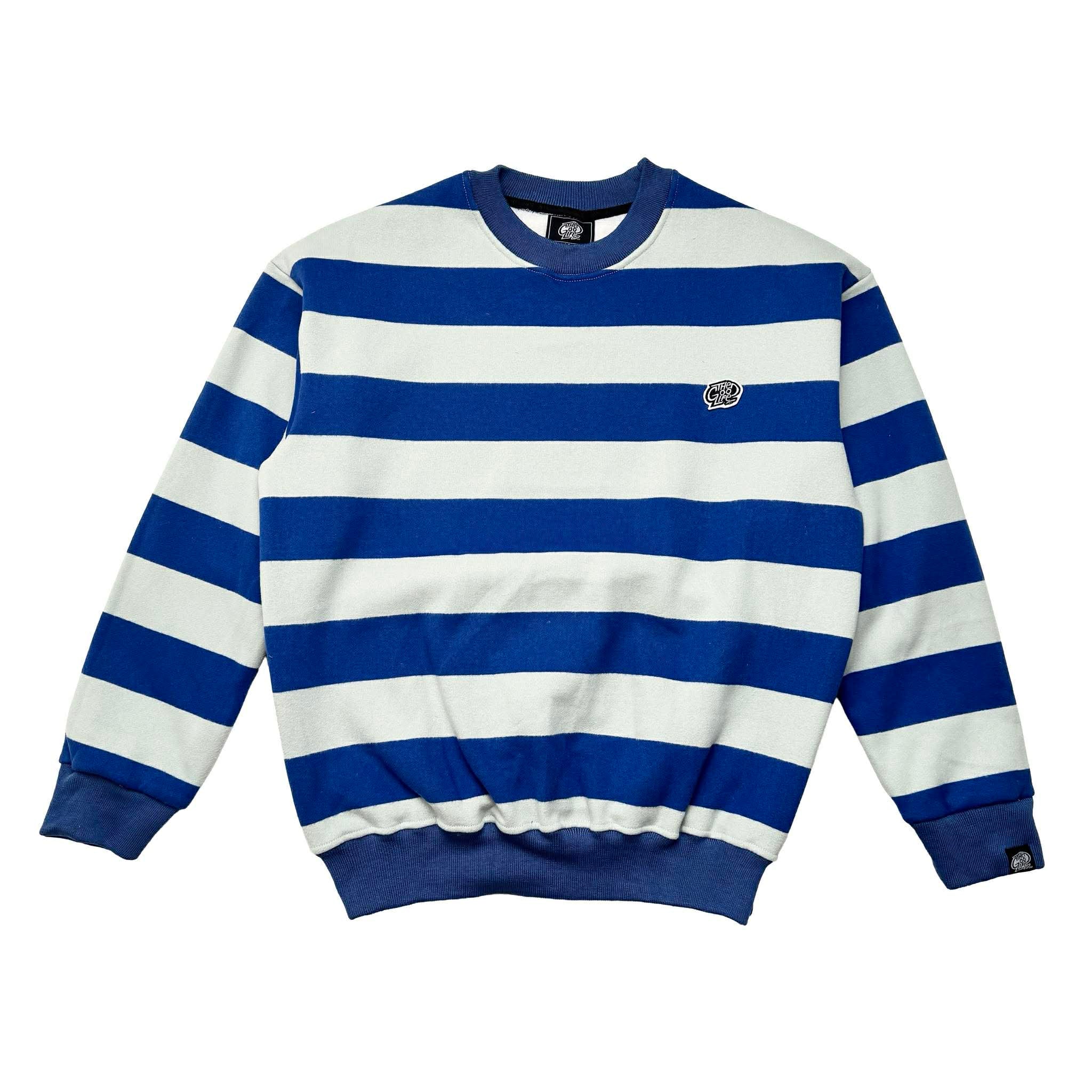 LOGO PATCH STRIPES (MINT/NAVY) SWEATSHIRT