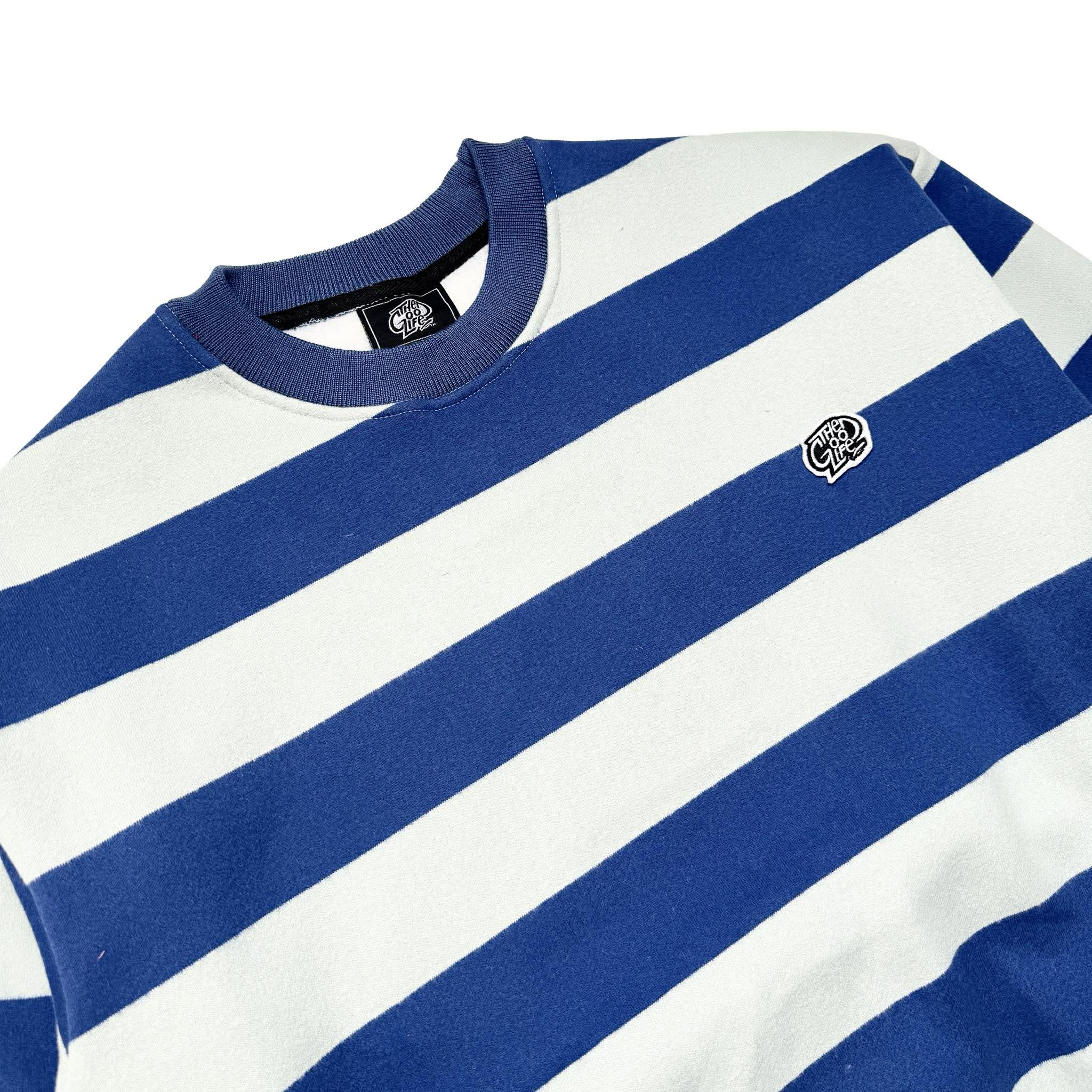 LOGO PATCH STRIPES (MINT/NAVY) SWEATSHIRT