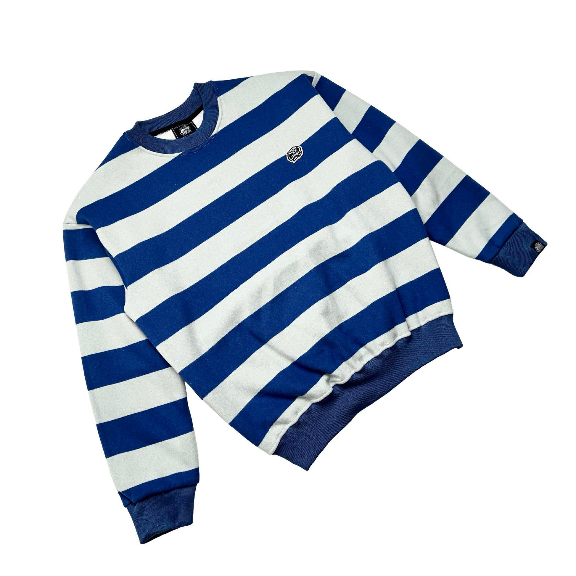LOGO PATCH STRIPES (MINT/NAVY) SWEATSHIRT