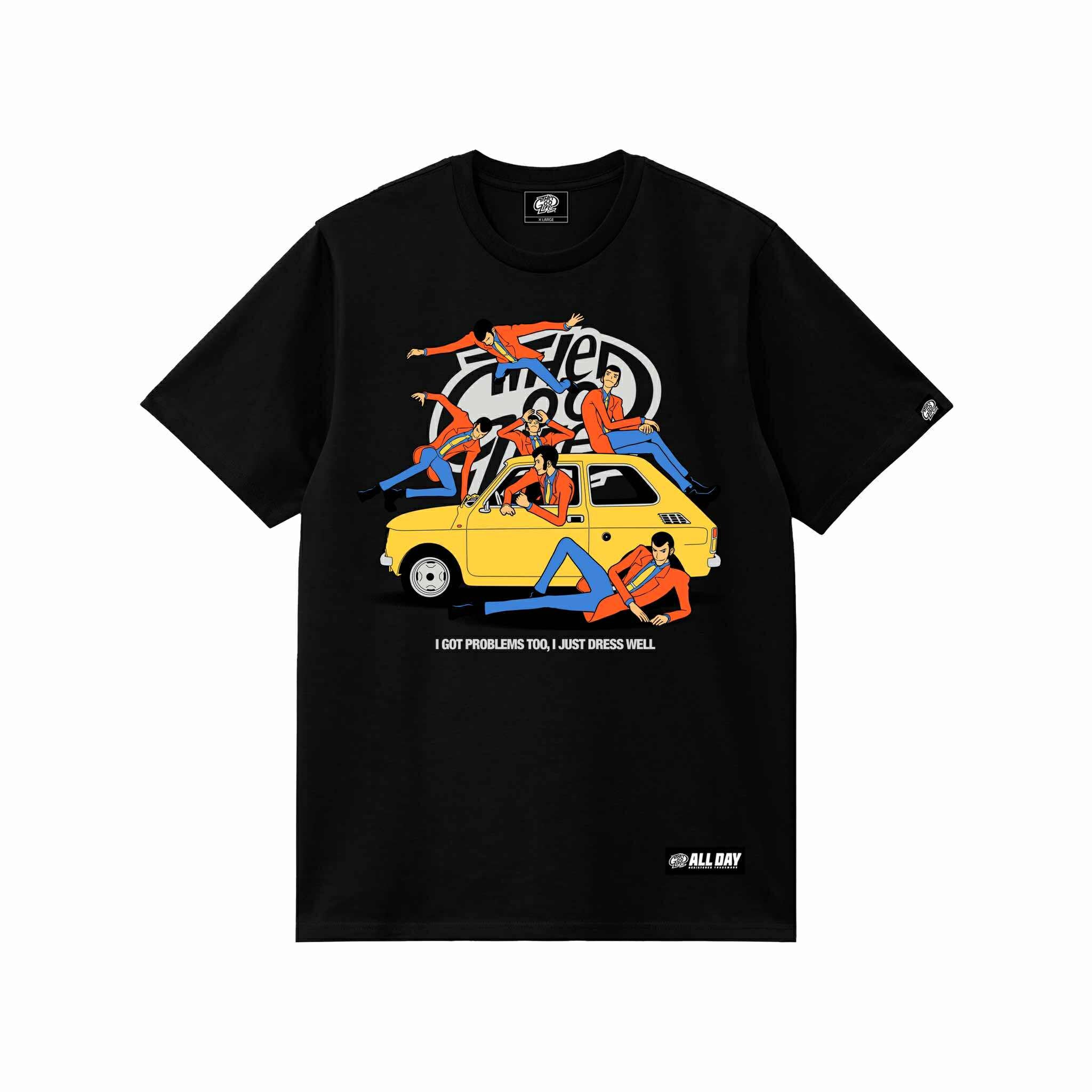 DRESS WELL (BLACK) T-SHIRT