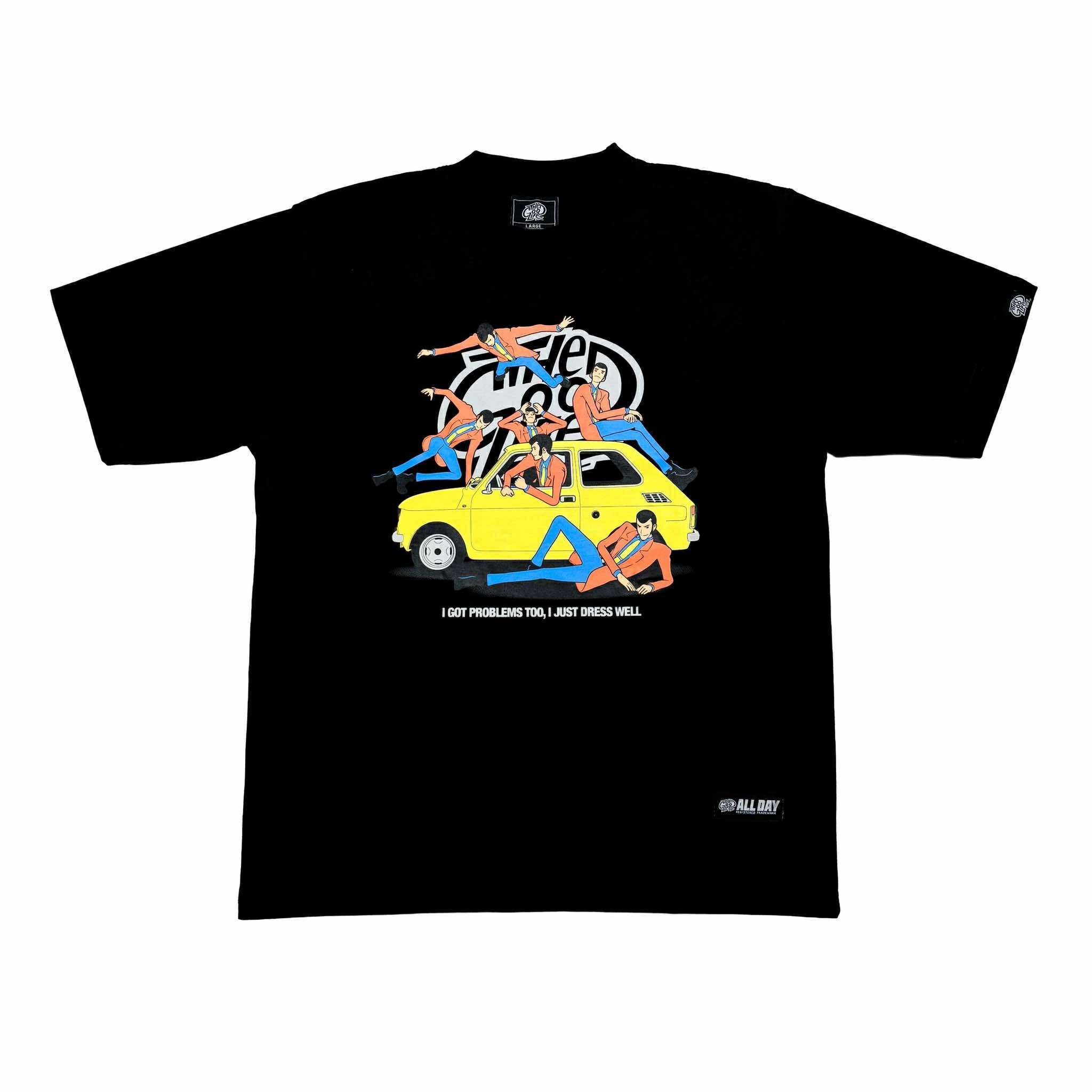 DRESS WELL (BLACK) T-SHIRT