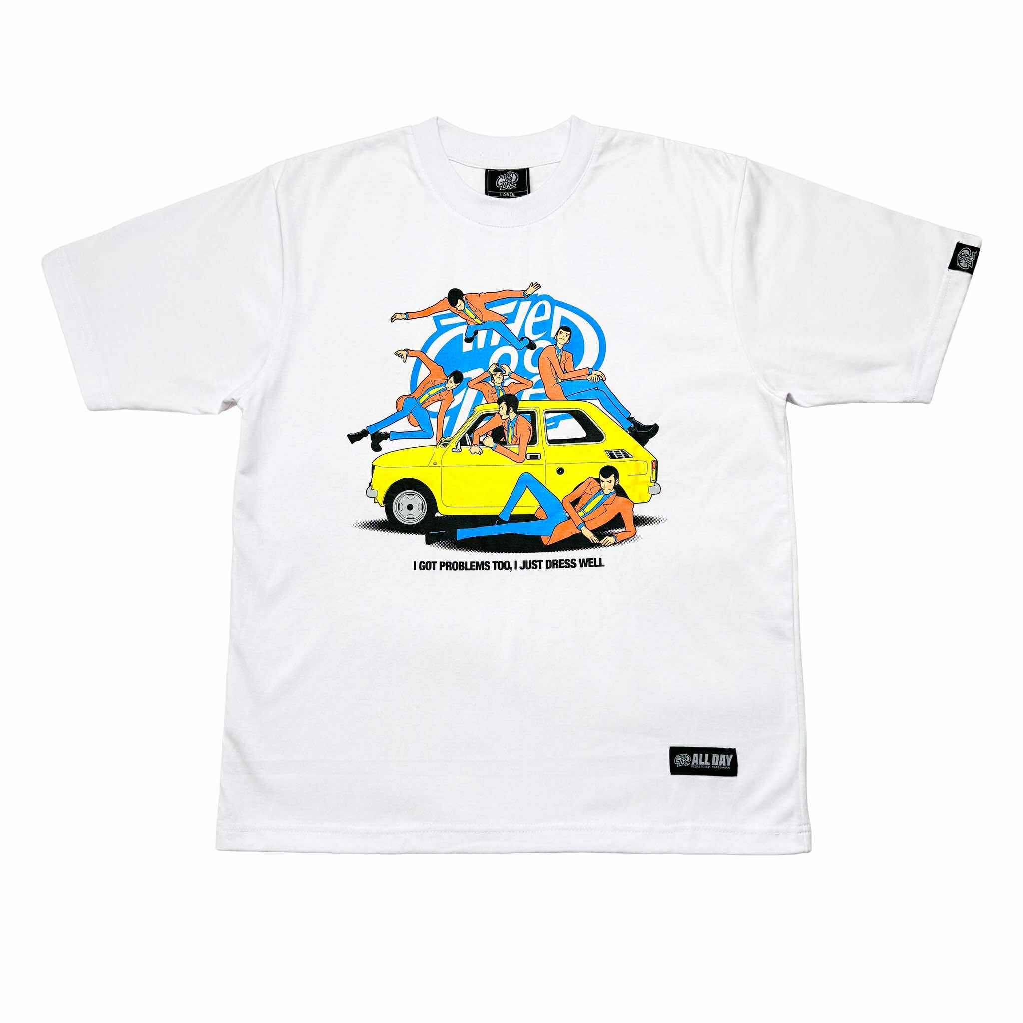 DRESS WELL (WHITE) T-SHIRT