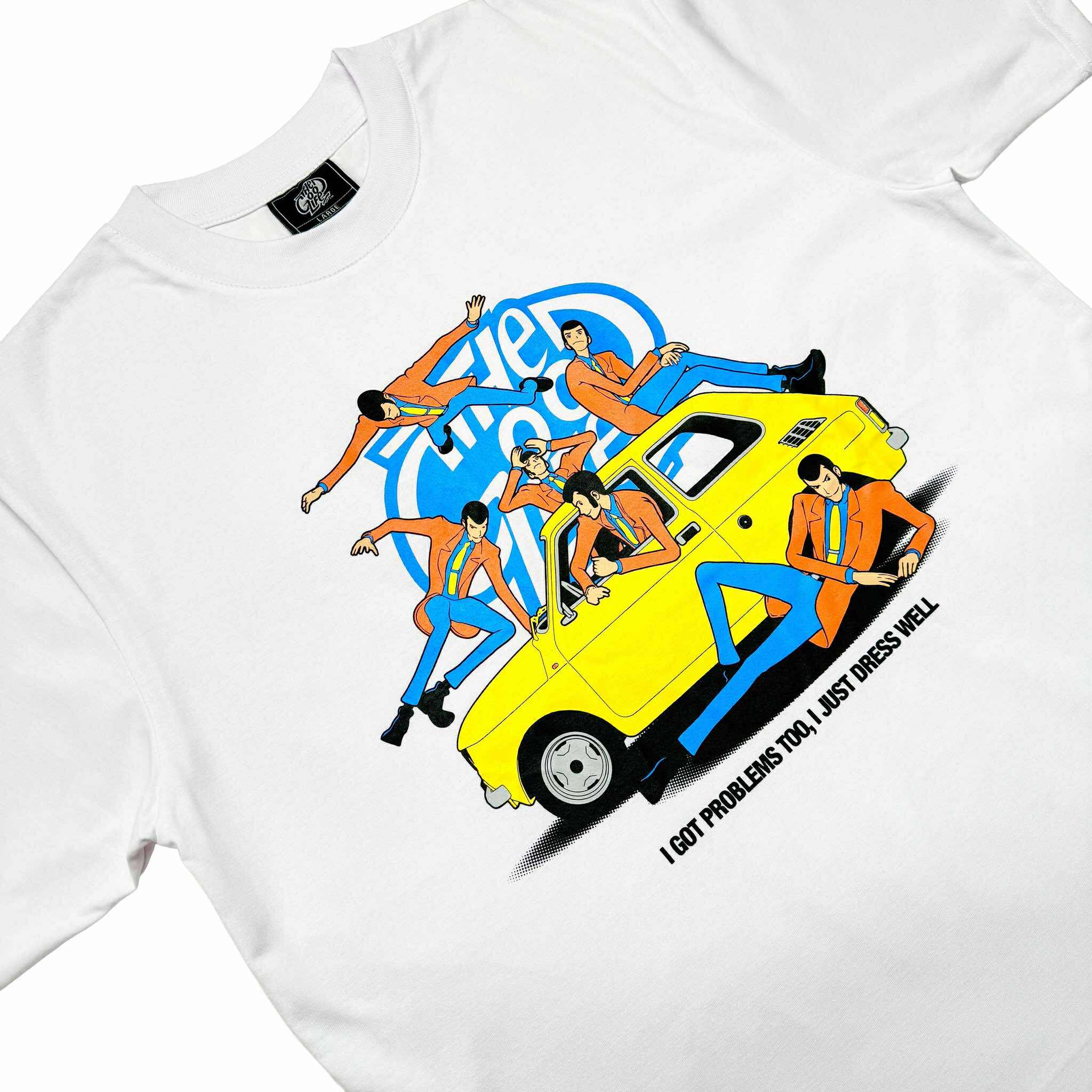 DRESS WELL (WHITE) T-SHIRT