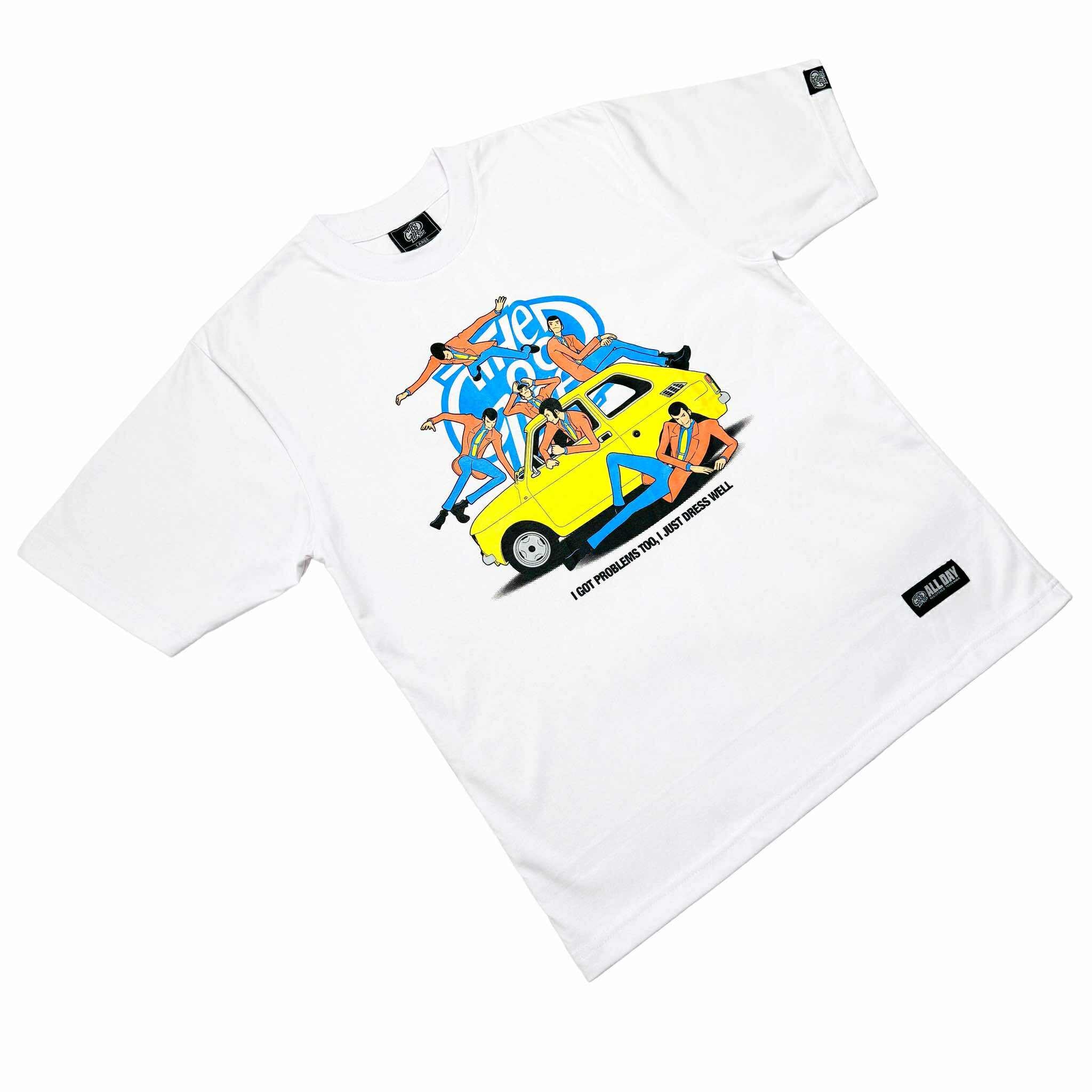 DRESS WELL (WHITE) T-SHIRT