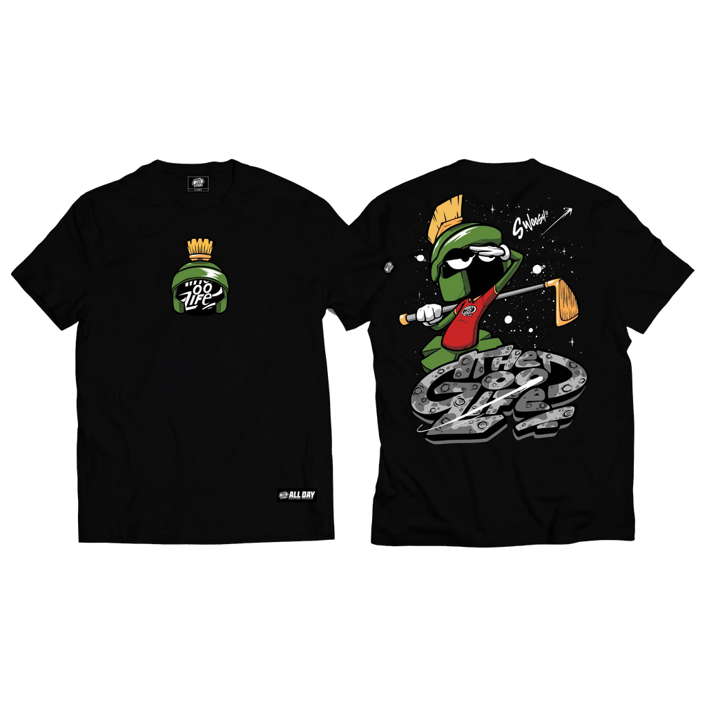 MARTIAN (BLACK) TEE - "TUNE SQUAD v2"