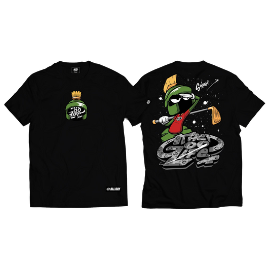 MARTIAN (BLACK) TEE - "TUNE SQUAD v2"