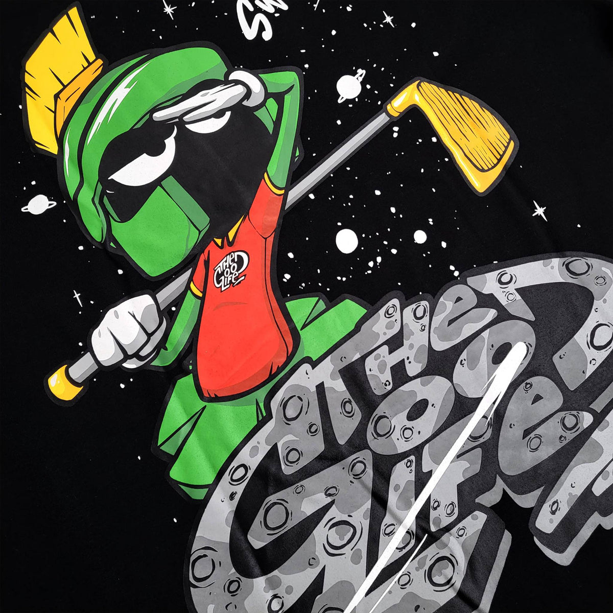 MARTIAN (BLACK) TEE - "TUNE SQUAD v2"