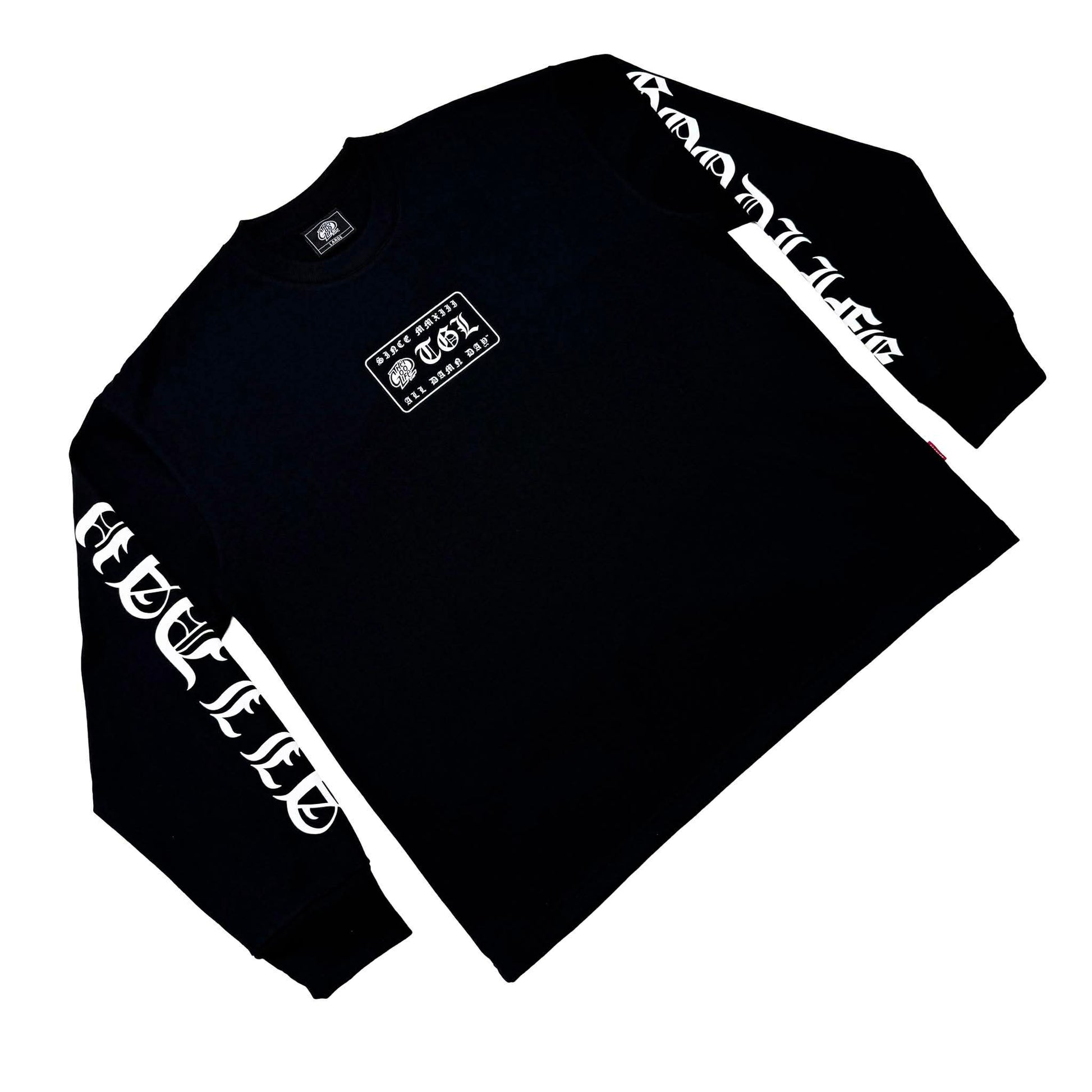 MEDIEVAL (BLACK) CREWNECK