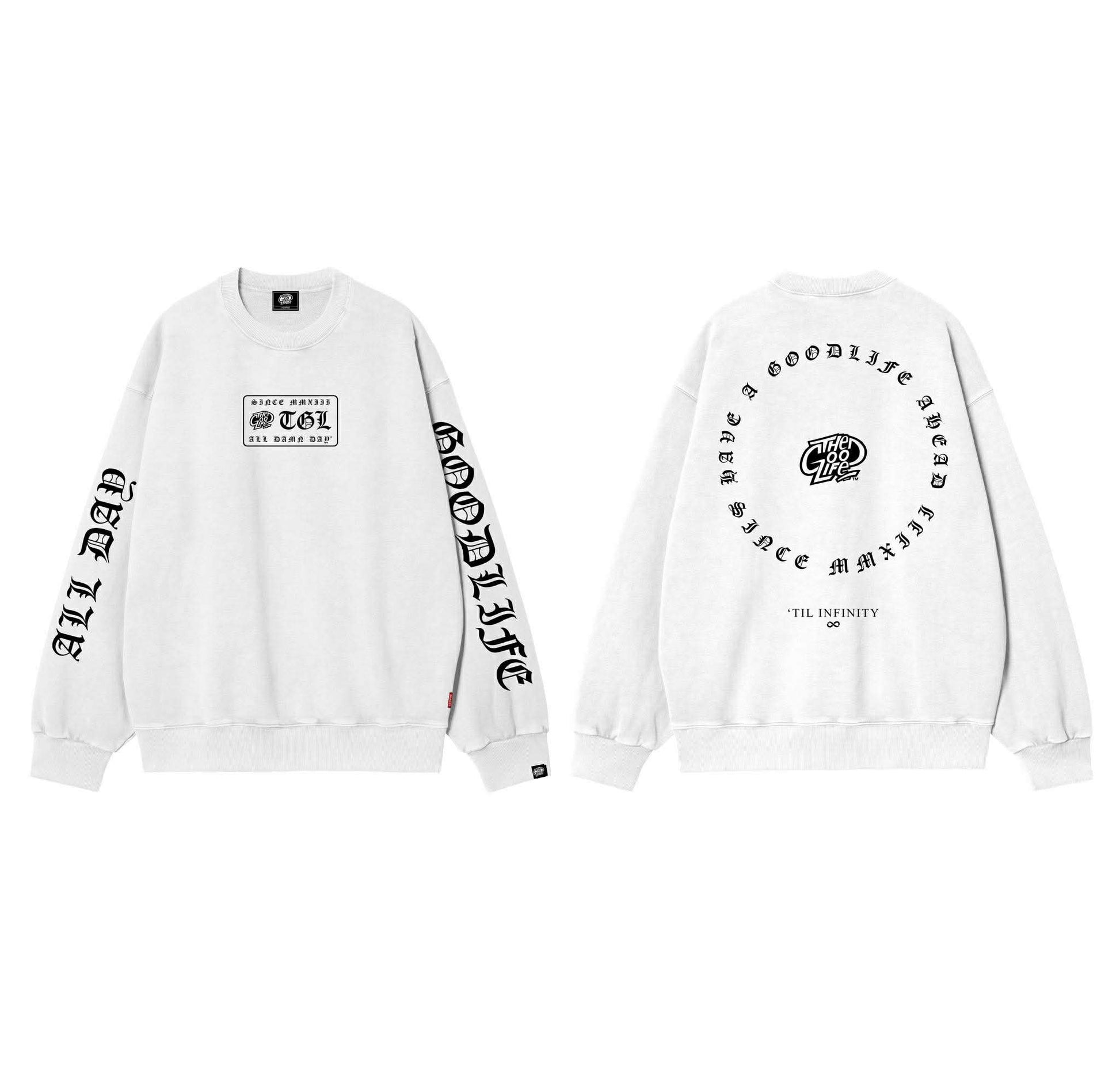 MEDIEVAL (WHITE) CREWNECK