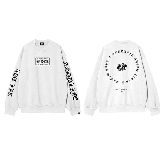 MEDIEVAL (WHITE) CREWNECK
