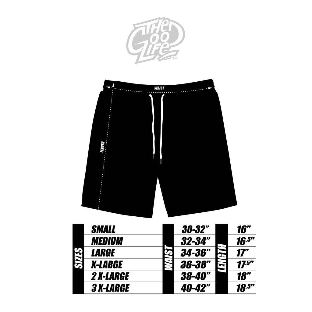 QUADLINE (BLACK) SHORTS