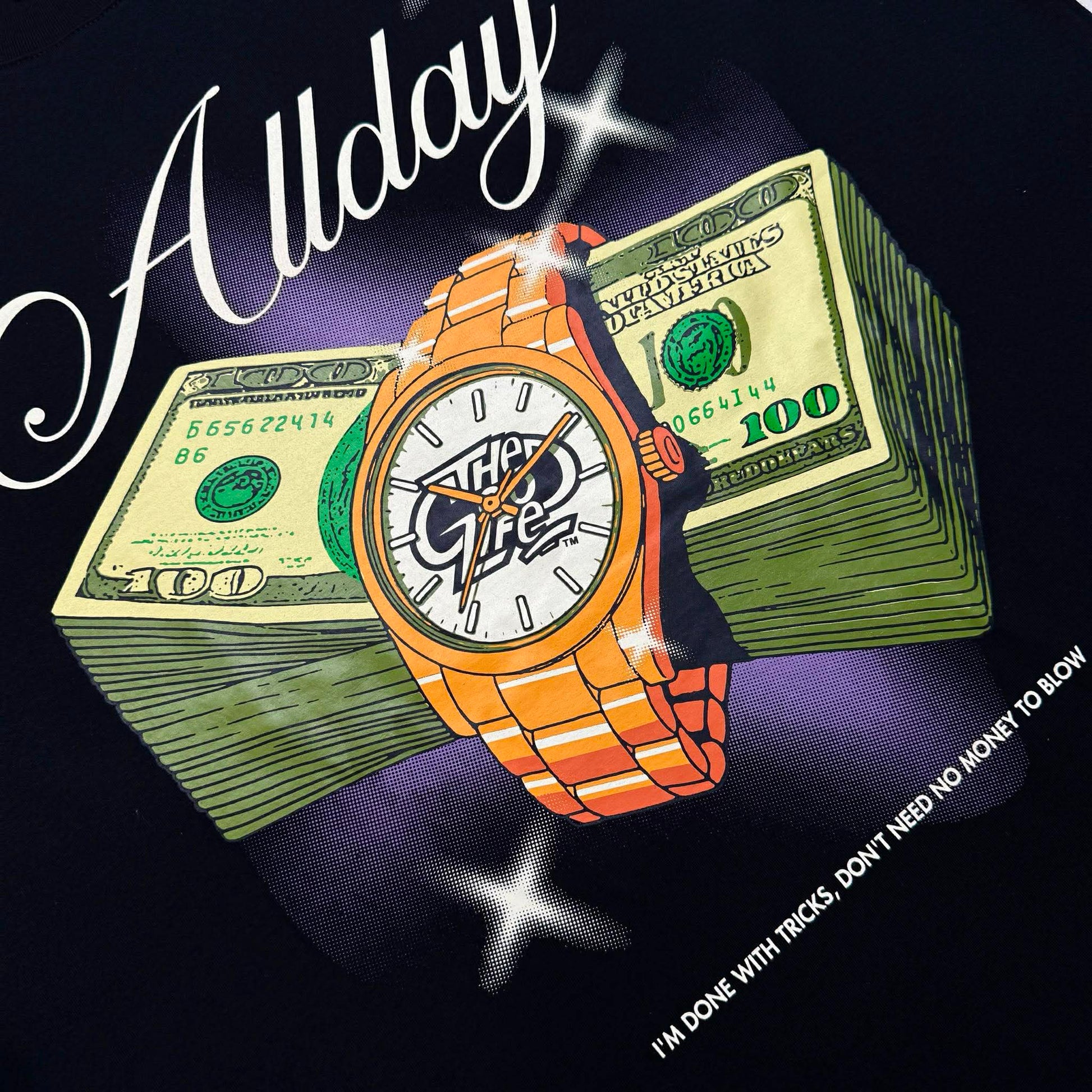 MONEY WRIST (BLACK) - T-SHIRT