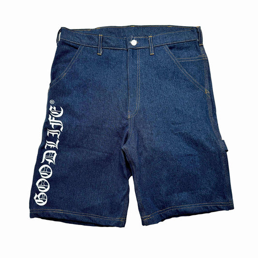 OLD ENGLISH (NAVY) DENIM JORTS