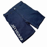 OLD ENGLISH (NAVY) DENIM JORTS