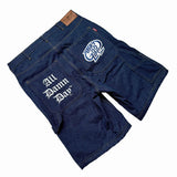 OLD ENGLISH (NAVY) DENIM JORTS