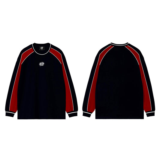 OG BREDS (BLACK/RED) CUT/SEW LONGSLEEVE