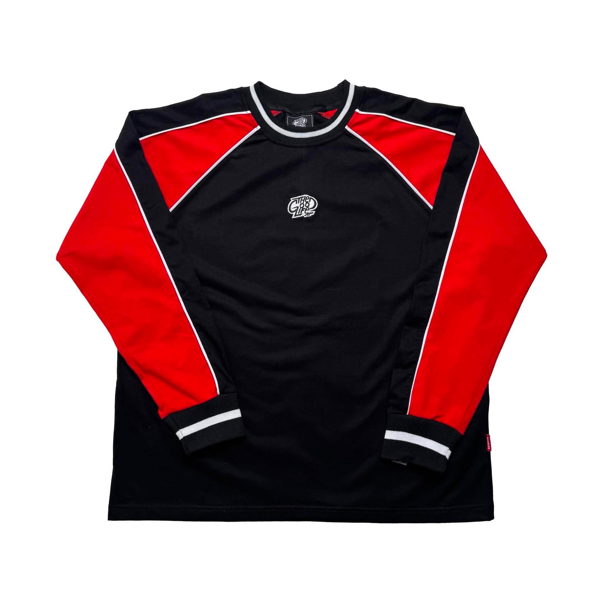 OG BREDS (BLACK/RED) CUT/SEW LONGSLEEVE
