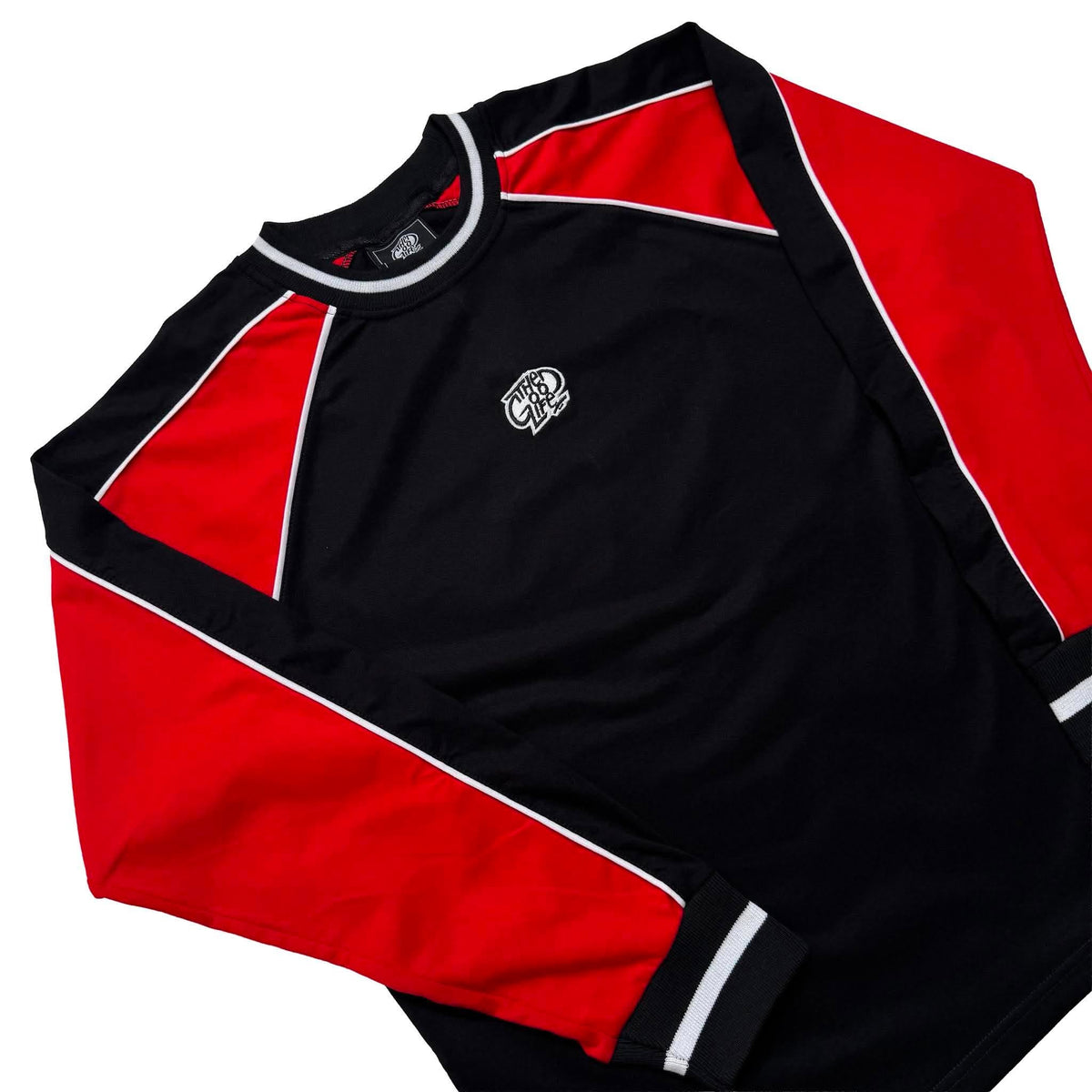 OG BREDS (BLACK/RED) CUT/SEW LONGSLEEVE
