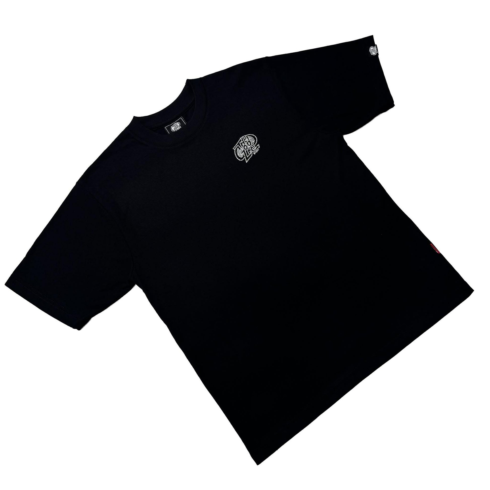 OG LOGO "RHINESTONE" (BLACK) T-SHIRT