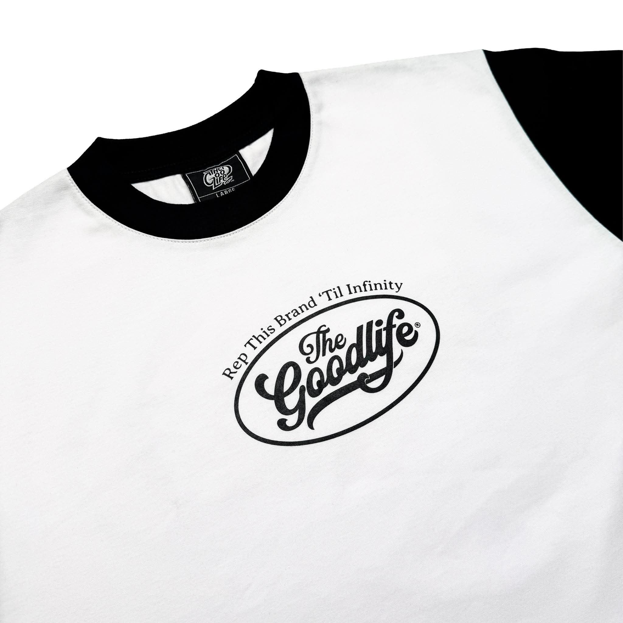 OVAL SCRIPT (2TONE) T-SHIRT