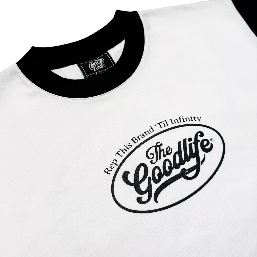 OVAL SCRIPT (2TONE) T-SHIRT