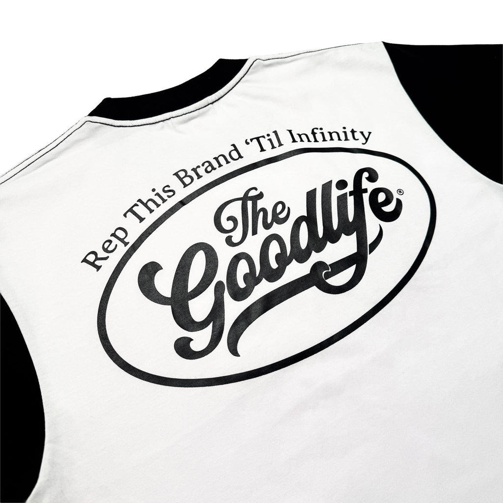 OVAL SCRIPT (2TONE) T-SHIRT