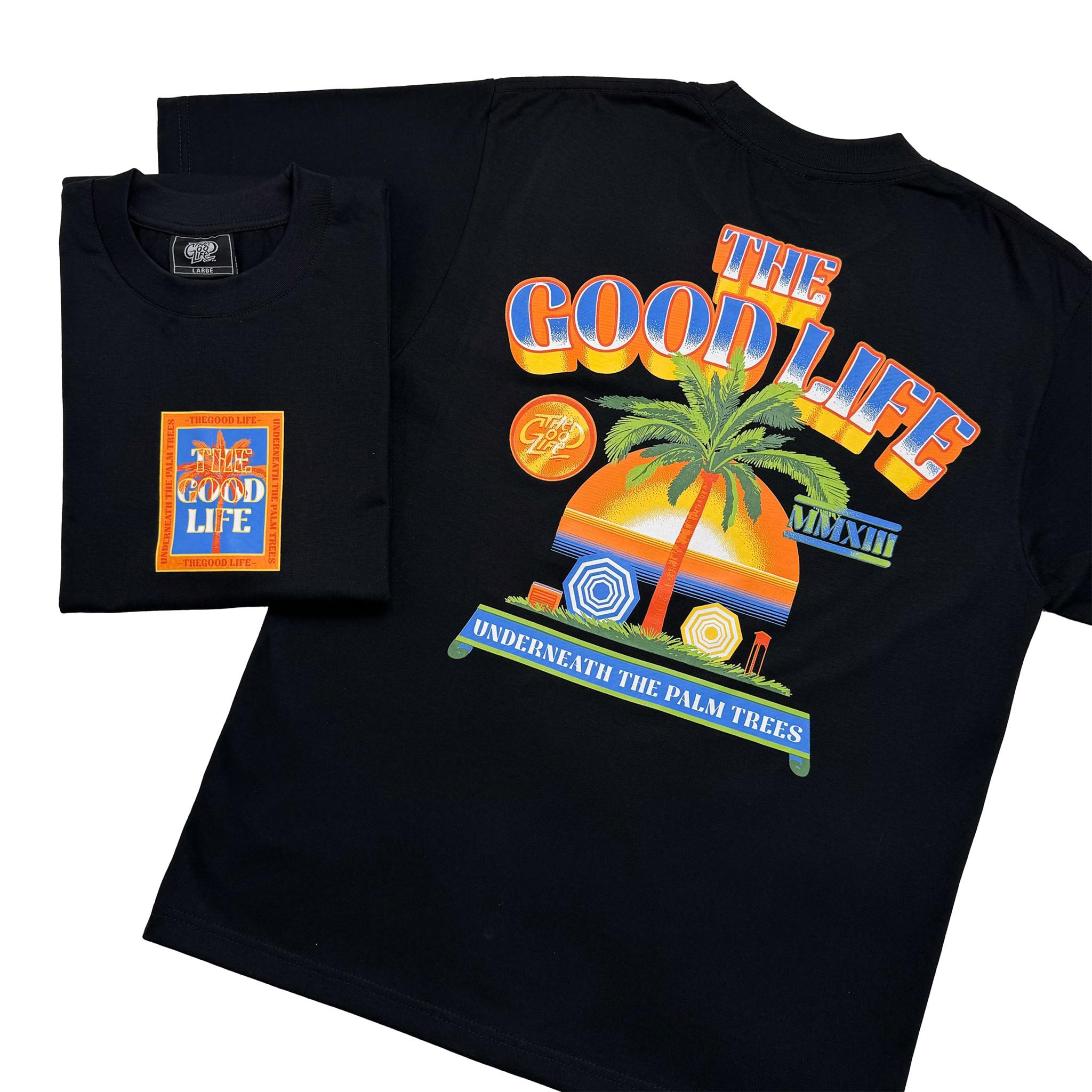 PALM TREES (BLACK) T-SHIRT