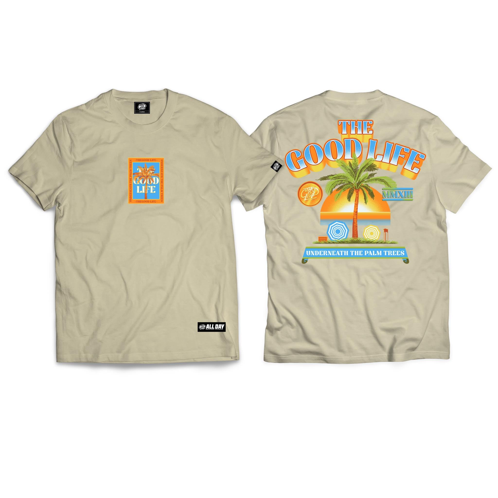 PALM TREES (IVORY) T-SHIRT