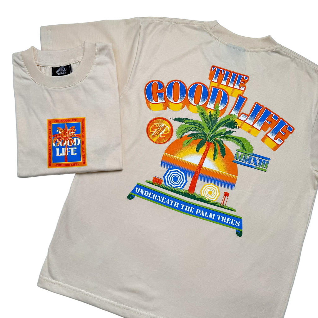 PALM TREES (IVORY) T-SHIRT