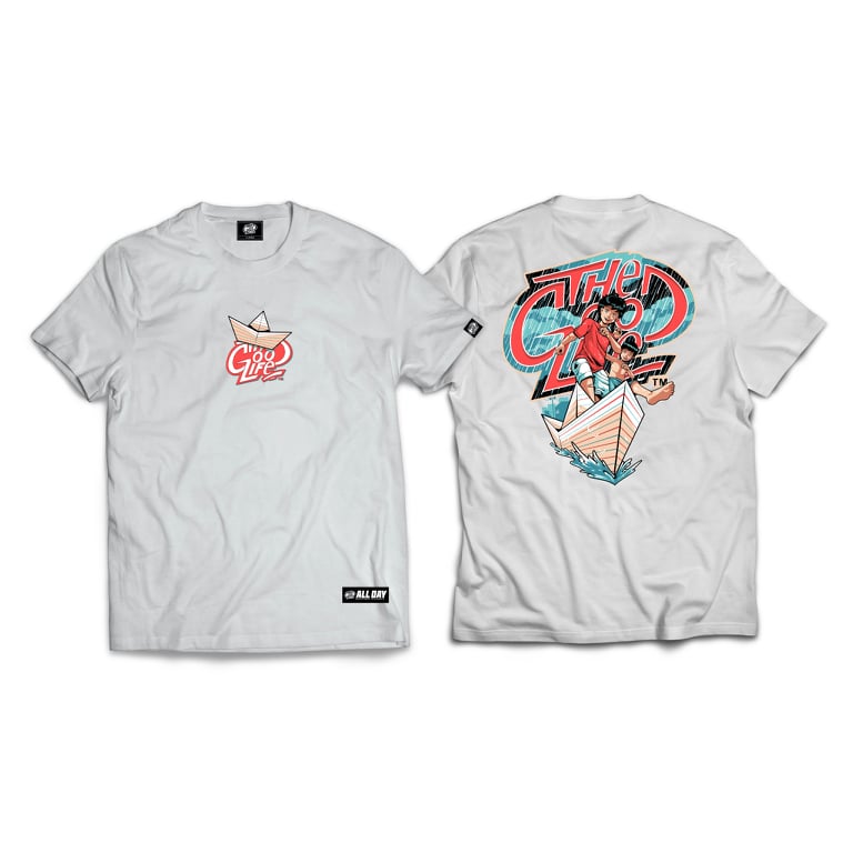 PAPERBOAT (WHITE) T-SHIRT