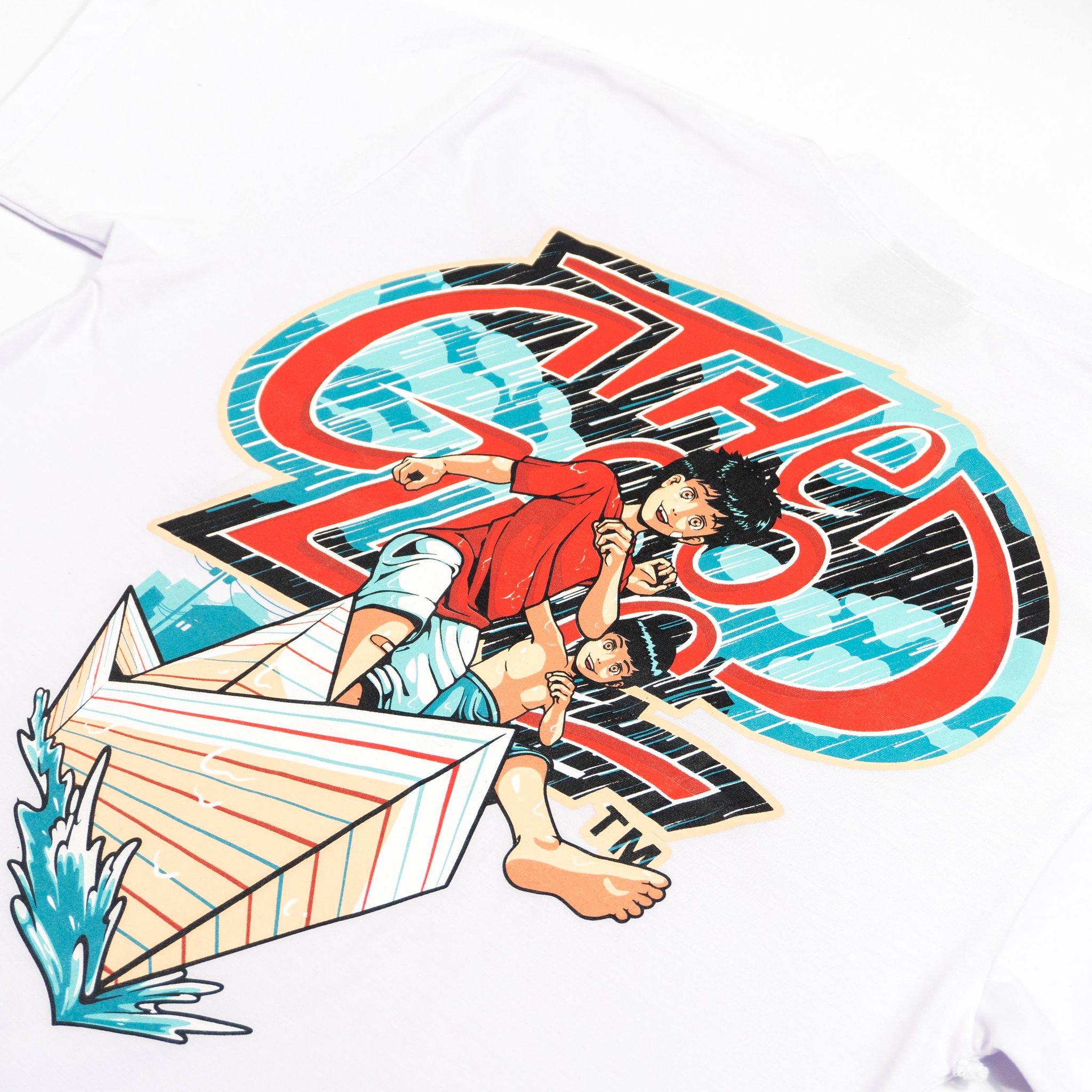 PAPERBOAT (WHITE) T-SHIRT